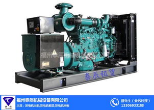 福建泰辰機械公司 專業(yè)發(fā)電機組出租與服務